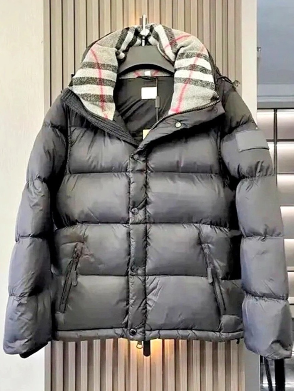 Burberry Black Puffer Jacket